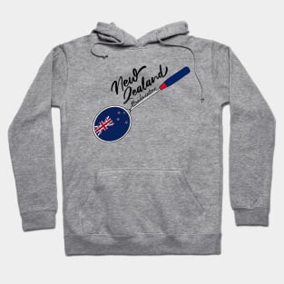 New Zealand Badminton Racquet Sports (New Zealand) Flag Hoodie